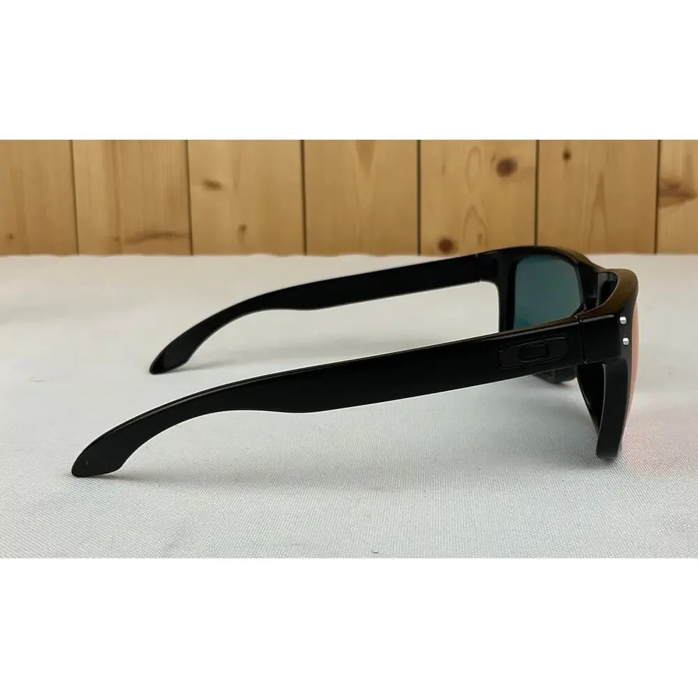 Oakley Holbrook Sunglasses - Matte Black Frame, Prizm Ruby Lenses OO9102